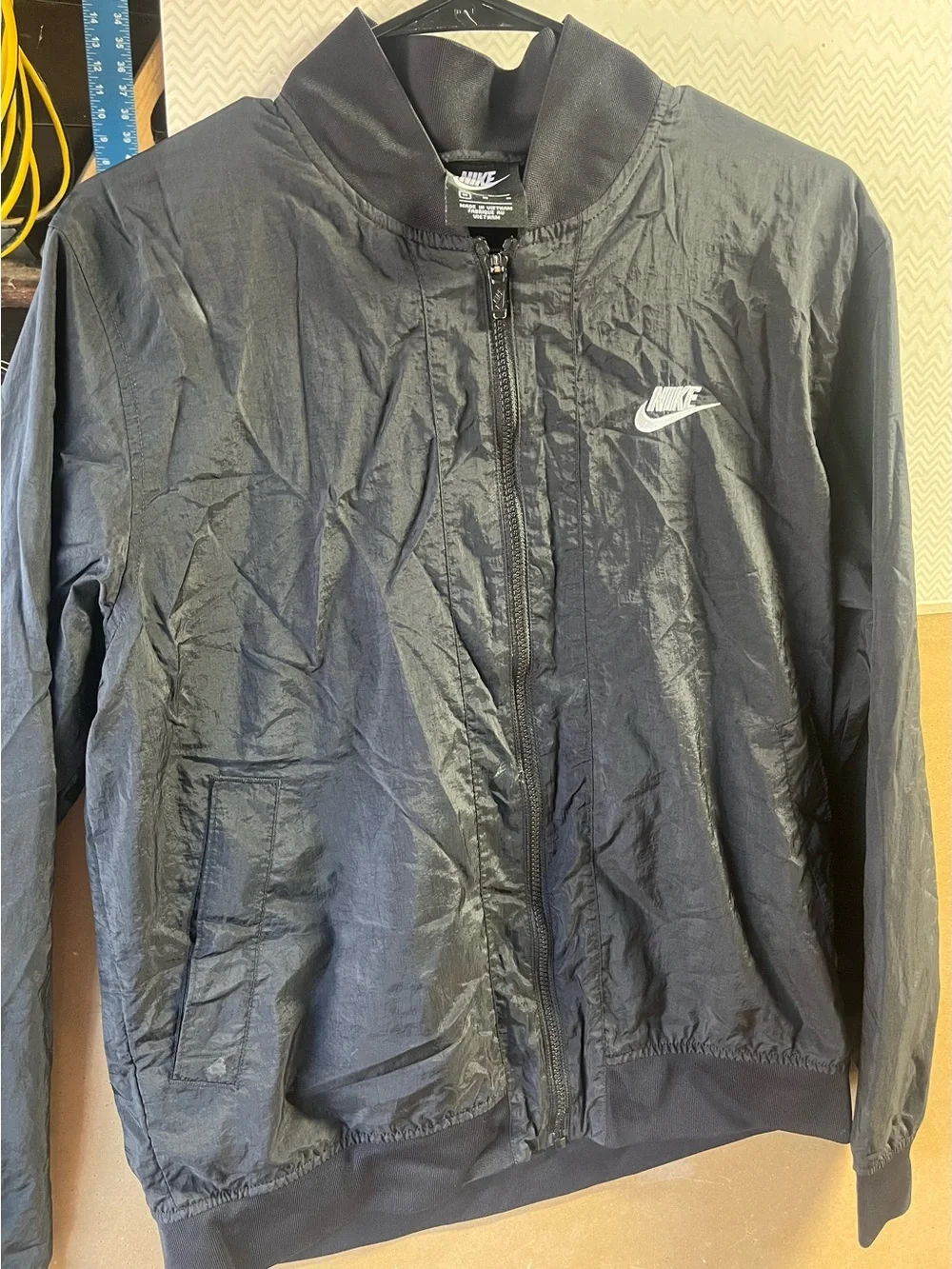 Nike Black Lightweight Windbreaker Jacket